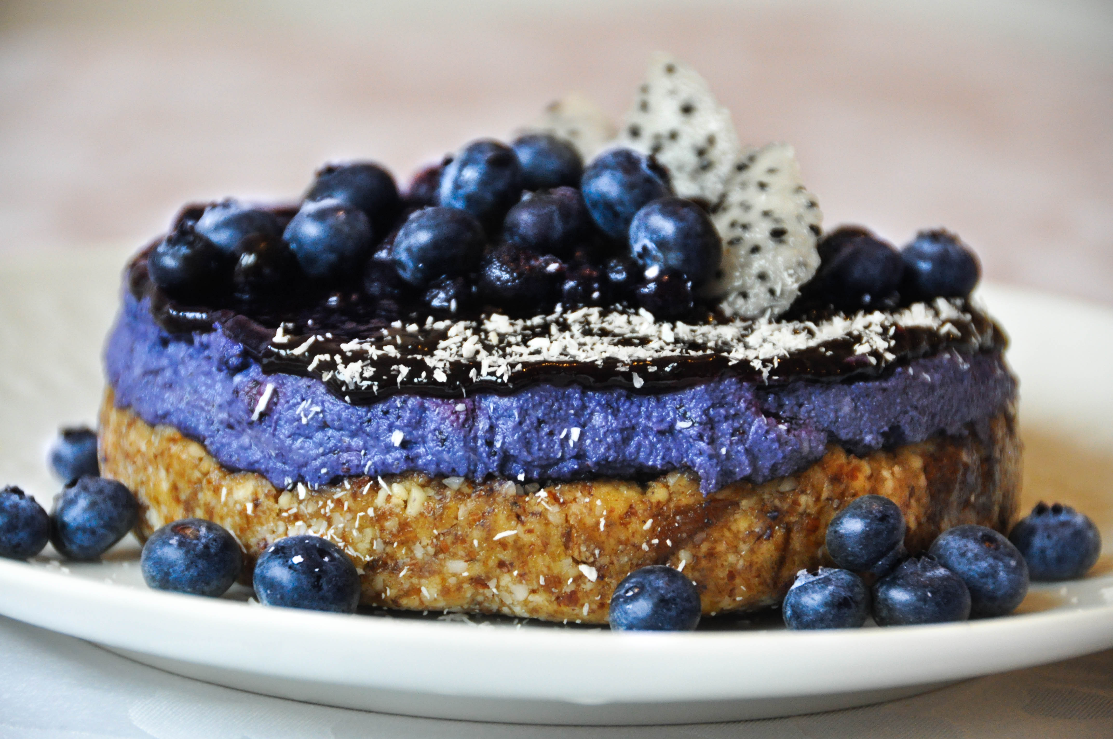 Vegan Blueberry Cheesecake Carinaberry Com