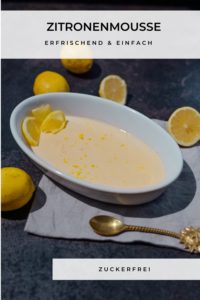 Zitronenmousse