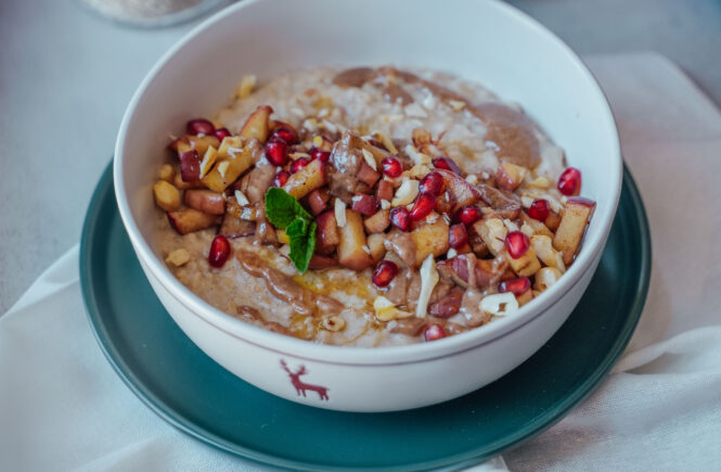 weihnachtliches Porridge