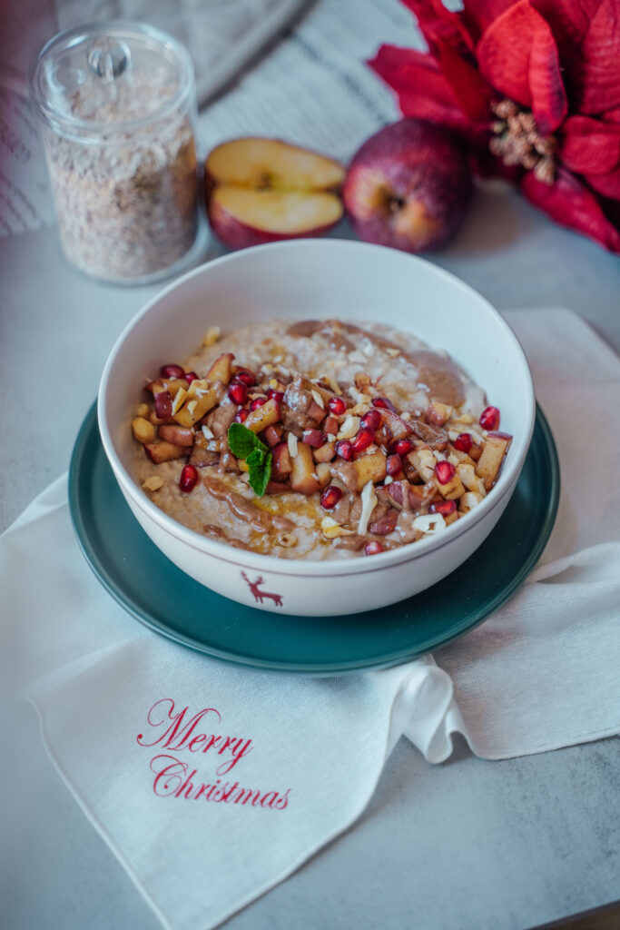 weihnachtliches Porridge