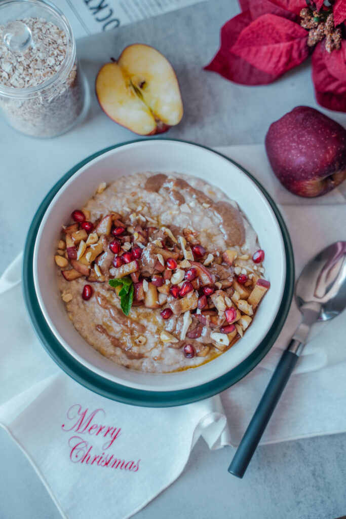 weihnachtliches Porridge