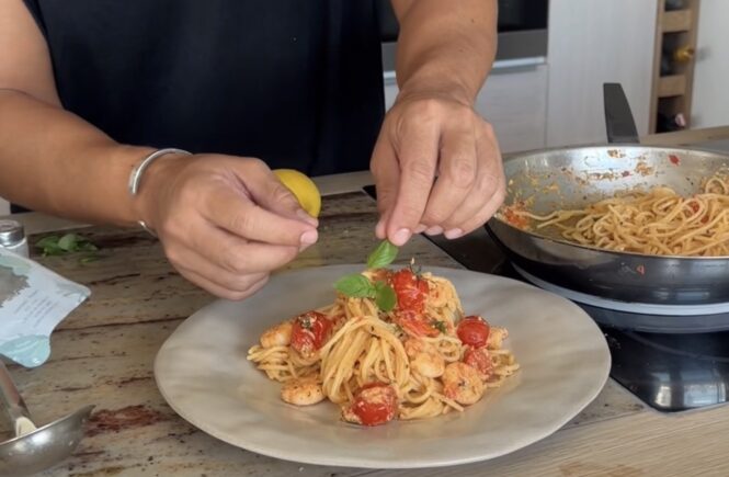 Garnelen Pasta
