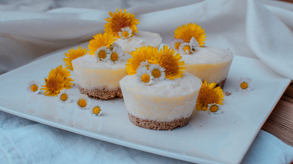 Pineapple mousse cups healthy