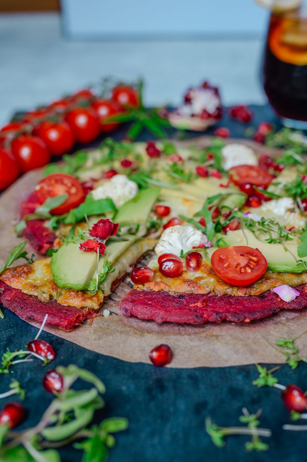 Pinke pizza low carb boden