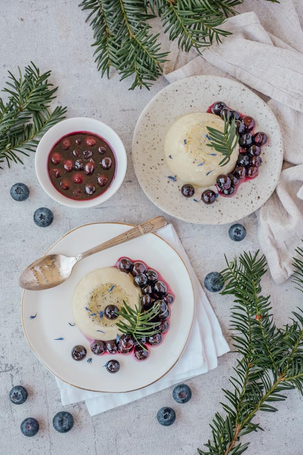 Weihnachtliches Panna Cotta
