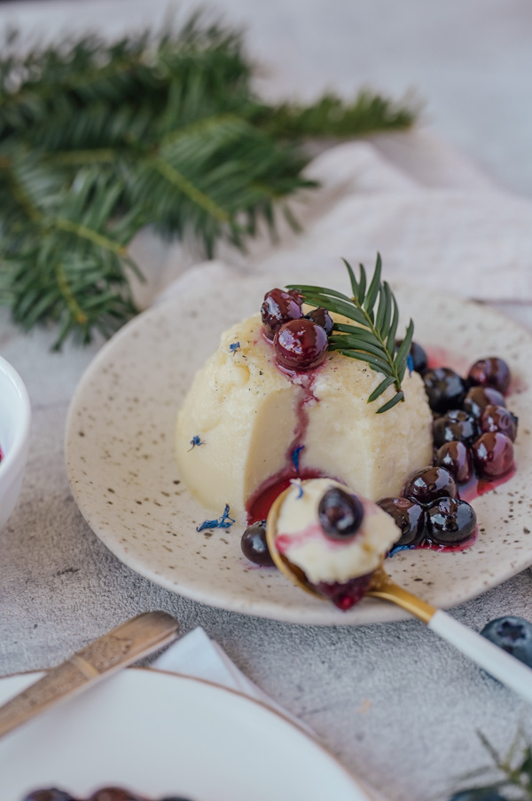 Weihnachtliches Panna Cotta