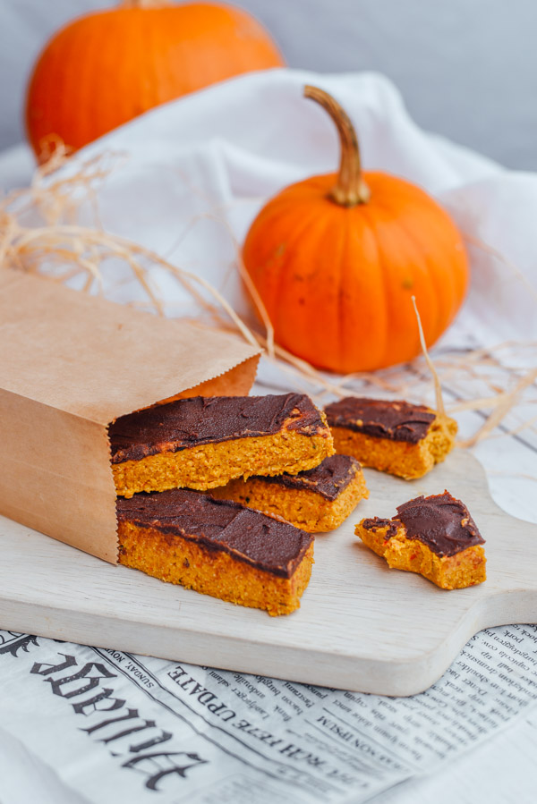 healthy pumpkin bars