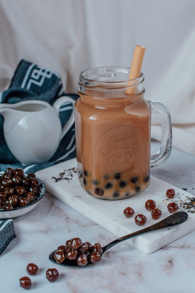 making bubble tea at home from scratch