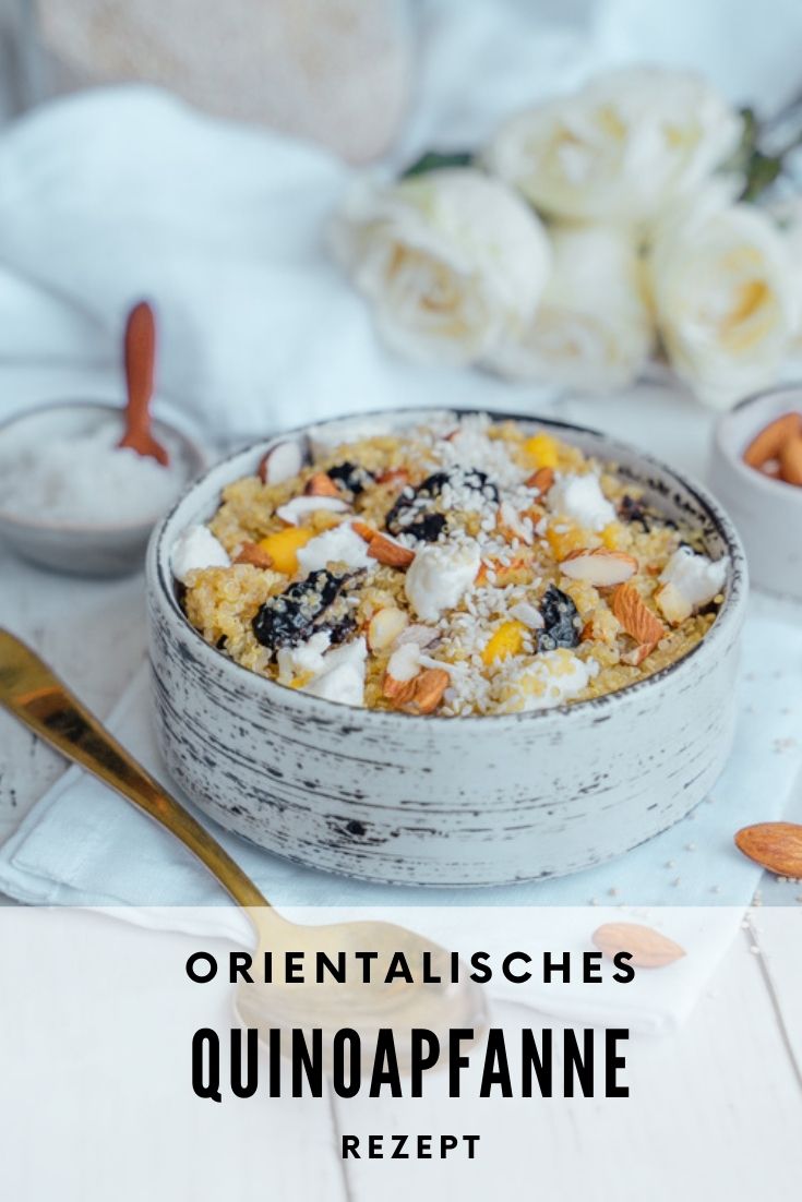 orientalische Gemüsepfanne mit Quinoa